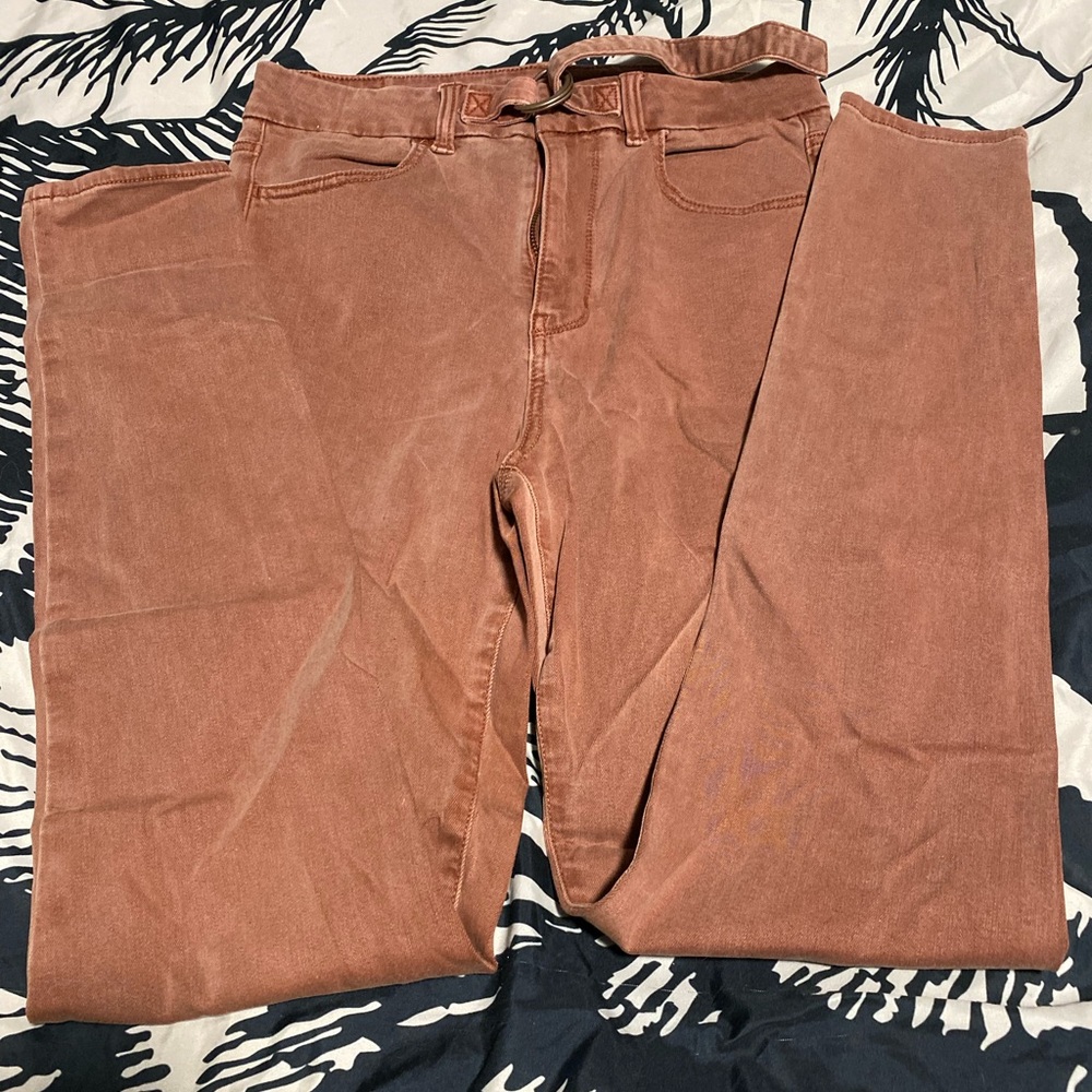 American Eagle Outfitters Copper Stretch Pants